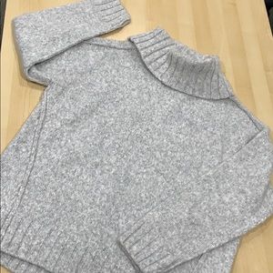 Cozy Silver/Light Gray Michael Kors Turtleneck